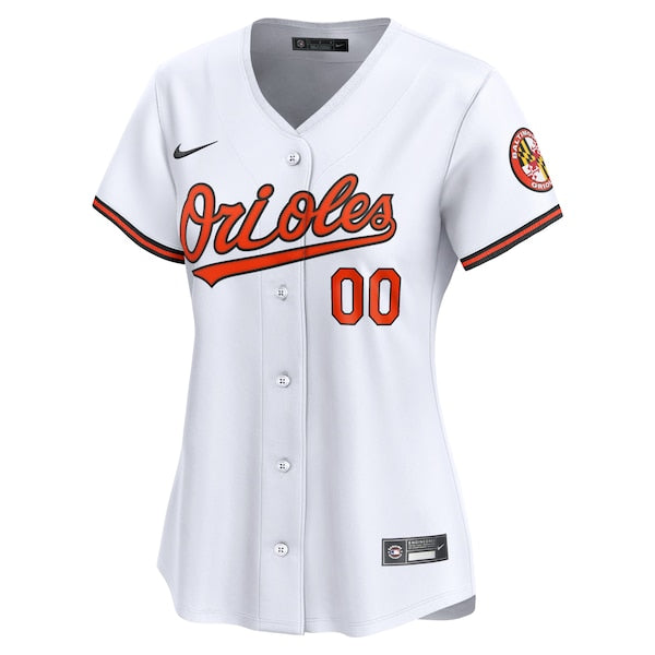 Baltimore Orioles Nike Women's Home Limited Custom Jersey - White - Image 2