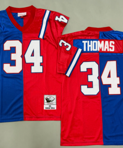 Thurman Thomas Buffalo Bills Authentic Split Throwback Retired Player Jersey