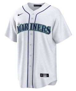 Alternative view of Randy Arozarena Seattle Mariners Nike Home Replica Jersey - White