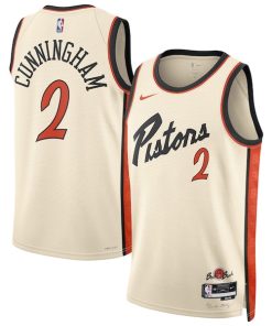 Cade Cunningham Detroit Pistons Nike Unisex 2024/25 Swingman Player Jersey - City Edition - White