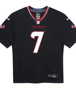 Alternative view of C.J. Stroud Houston Texans Nike Preschool Game Jersey - Navy