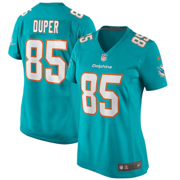 Mark Duper Miami Dolphins Nike Women's Game Retired Player Jersey - Aqua/White - Image 2