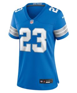 Alternative view of Rock Ya-Sin Detroit Lions Nike Women's Team Game Jersey -  Blue