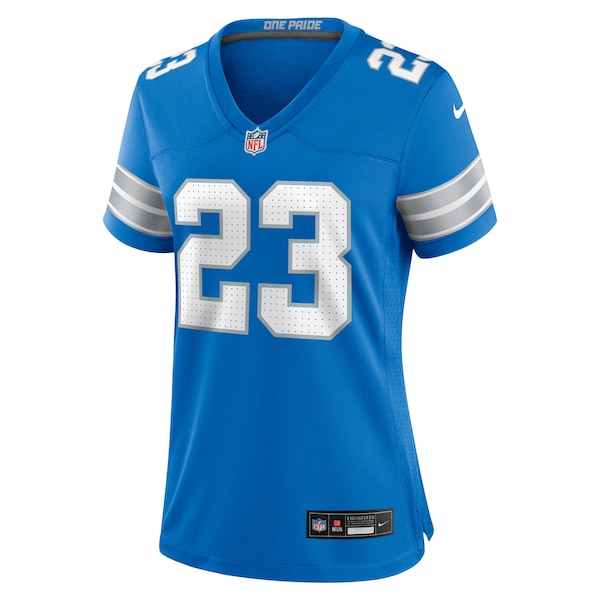 Rock Ya-Sin Detroit Lions Nike Women's Team Game Jersey - Blue - Image 2