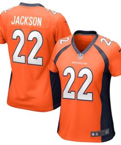 Kareem Jackson Denver Broncos Nike Women's Game Jersey - Orange