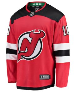 Alternative view of Daniel Sprong New Jersey Devils  Home Breakaway Jersey - Red