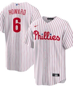 Ryan Howard Philadelphia Phillies Nike Replica Player Jersey - White