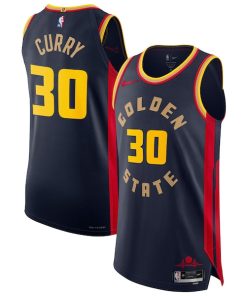 Stephen Curry Golden State Warriors Nike 2024/25 Authentic Player Jersey - City Edition - Navy