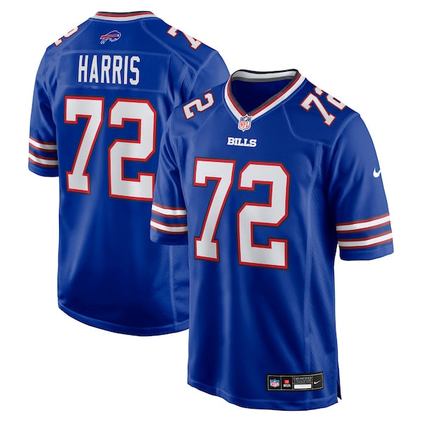 Marcus Harris Buffalo Bills Nike Team Game Jersey - Royal