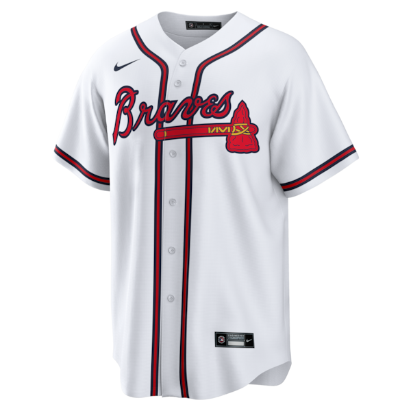 Tom Glavine Atlanta Braves Nike Home Retired Player Replica Jersey - White - Image 2
