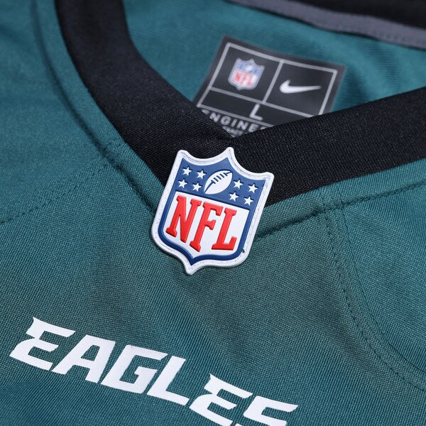 Tyler Steen Philadelphia Eagles Nike Team Game Jersey - Midnight Green - Image 3