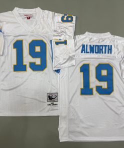 Lance Alworth San Diego Chargerss Authentic Throwback Retired Player Jersey