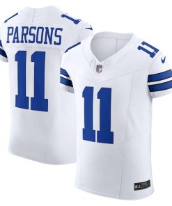 Micah Parsons Dallas Cowboys Nike Vapor F.U.S.E. Elite Jersey - White