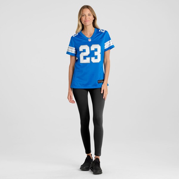 Rock Ya-Sin Detroit Lions Nike Women's Team Game Jersey - Blue - Image 4