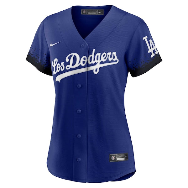 Freddie Freeman Los Angeles Dodgers Nike Women's City Connect Replica Player Jersey - Royal - Image 2