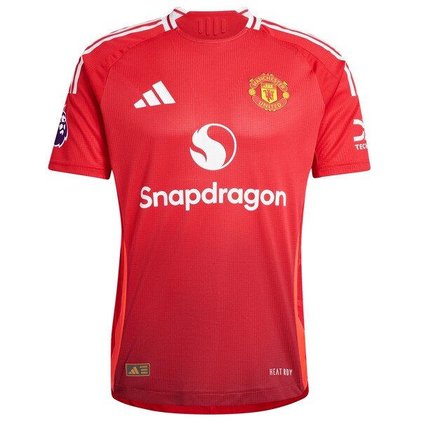 Bruno Fernandes Manchester United 2024/25 Home Authentic Player Jersey - Red - Image 3