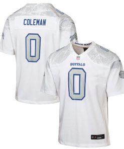 Keon Coleman Buffalo Bills Nike Youth 2025 Rivalries Collection Game Jersey - White