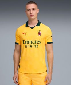 AC Milan Puma 2025/26 Third Authentic Jersey - Yellow