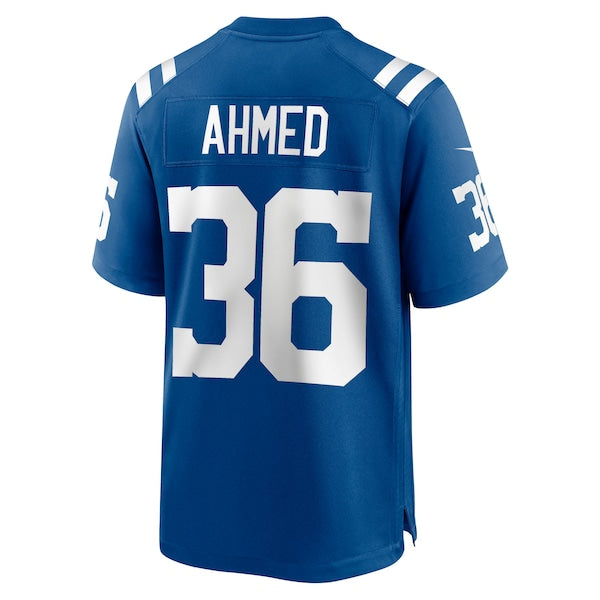 Salvon Ahmed Indianapolis Colts Nike Team Game Jersey - Royal - Image 3