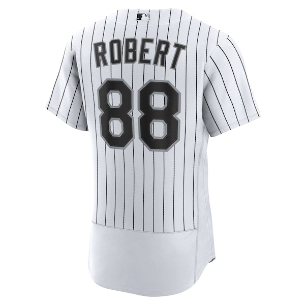 Luis Robert Chicago White Sox Nike Home Authentic Player Jersey - White/Black - Image 3