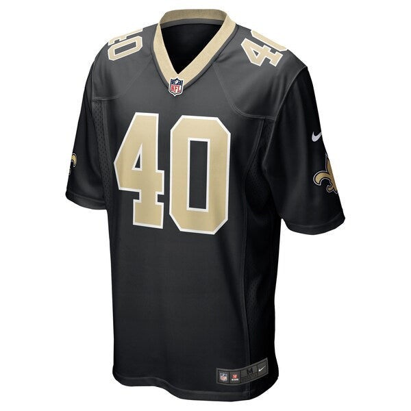 Zander Horvath New Orleans Saints Nike Game Jersey - Black - Image 2