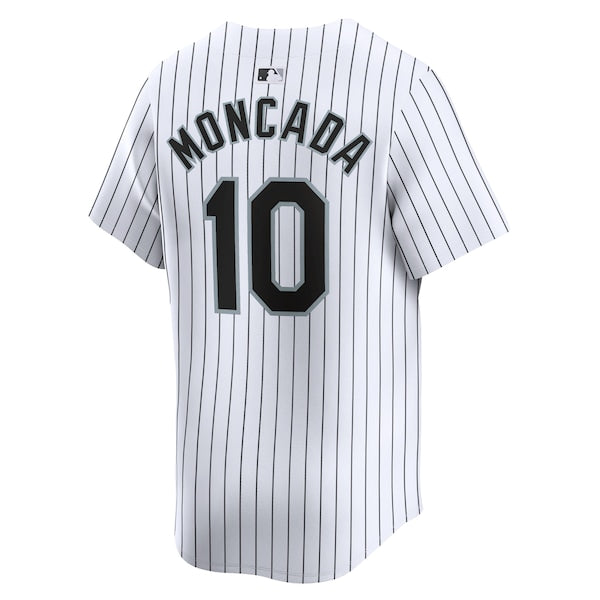 Yoan Moncada Chicago White Sox Nike Home Limited Player Jersey - White - Image 3