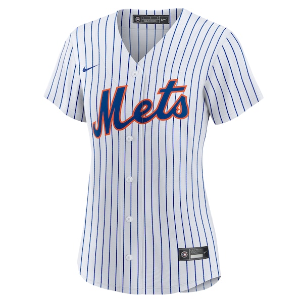 New York Mets Nike Women's #1 Mom Home Replica Jersey - White - Image 2