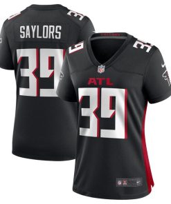 Jacob Saylors Atlanta Falcons Nike Women's  Game Jersey -  Black