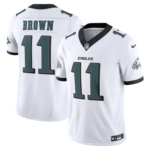 A.J. Brown Philadelphia Eagles Nike Vapor F.U.S.E. Limited Jersey - White/Black/Green - Image 2