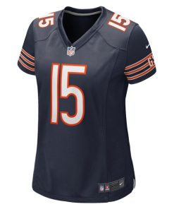 Alternative view of Trent Taylor Chicago Bears Nike Women's Team Game Jersey -  Navy