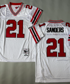Deion Sanders  Atlanta Falcons Authentic Throwback Retired Player Jersey