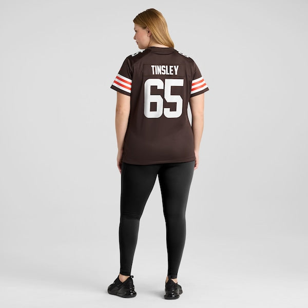 Dartanyan Tinsley Cleveland Browns Nike Women's Team Game Jersey - Brown - Image 7