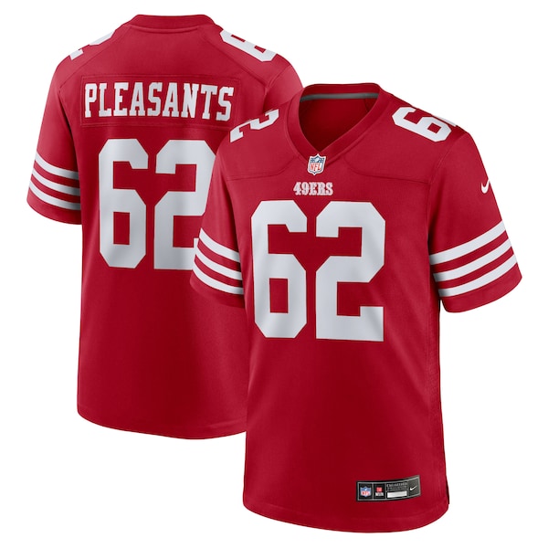 Austen Pleasants San Francisco 49ers Nike Team Game Jersey - Scarlet