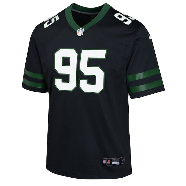 Quinnen Williams New York Jets Nike Youth Alternate Game Jersey - Legacy Black/Green - Image 4