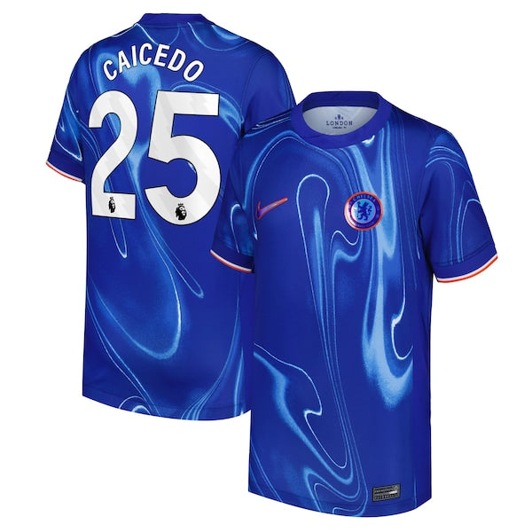 Mois¨¦s Caicedo Chelsea Nike Youth 2024/25 Home Replica Player Jersey - Blue