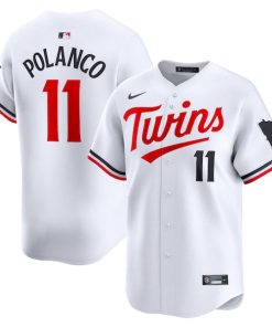 Jorge Polanco Minnesota Twins Nike Home Limited Player Jersey - White