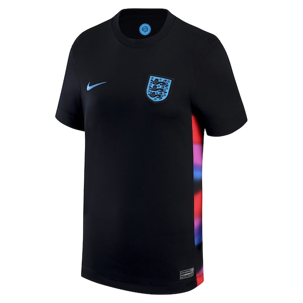 England National Team Nike Women's 2025/26 Away Replica Jersey - Black - Image 2