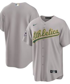 Athletics Nike 2025 MLB All-Star Game Jersey Away Replica Jersey - Gray