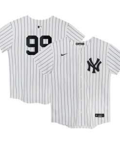 Aaron Judge New York Yankees Nike Preschool Home Game Jersey - White