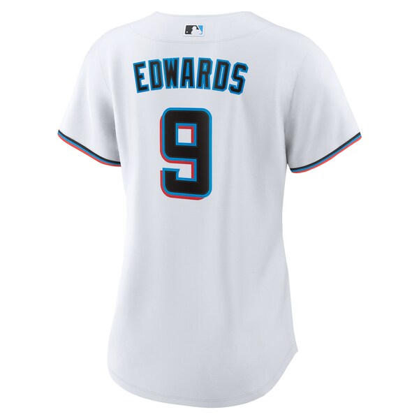 Xavier Edwards Miami Marlins Nike Women's Home Replica Jersey - White - Image 3