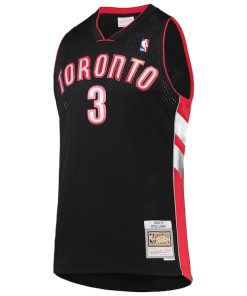 Alternative view of Kyle Lowry Toronto Raptors 2001/02 Hardwood Classics Swingman Jersey - Black