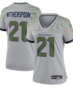 Devon Witherspoon Seattle Seahawks Nike Women's 2025 Rivalries Collection Game Jersey - Wolf Gray