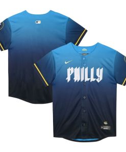 Philadelphia Phillies Nike Preschool City Connect Jersey - Blue