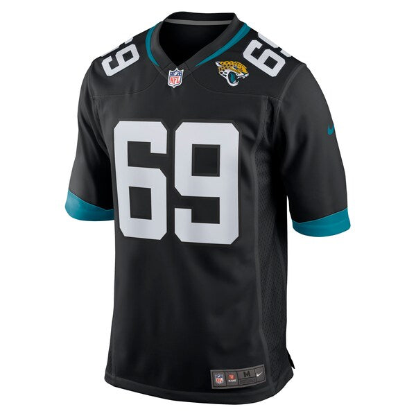 Tyler Shatley Jacksonville Jaguars Nike Game Jersey - Black - Image 3