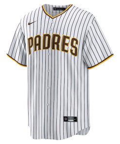 Alternative view of Luis Arraez San Diego Padres Nike  Youth Home Replica Jersey - White