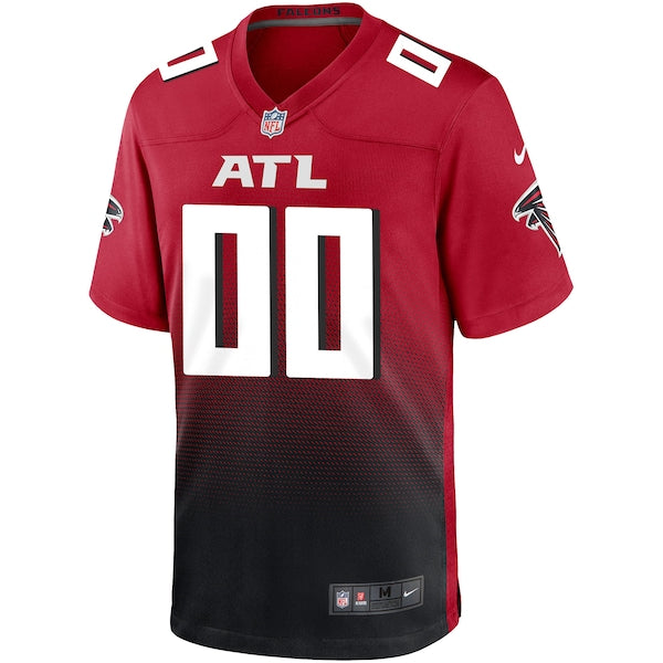 Atlanta Falcons Nike Alternate Custom Game Jersey - Red - Image 3