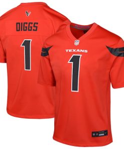 Stefon Diggs Houston Texans Nike Youth Alternate Player Game Jersey -  Red