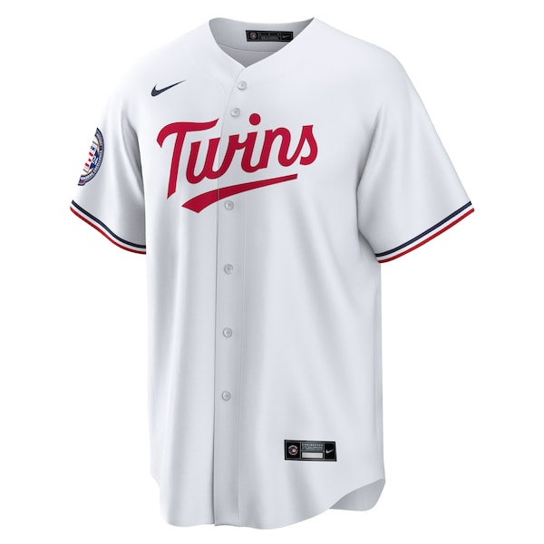 Joe Mauer Minnesota Twins Nike 2024 Baseball Hall of Fame Home Replica Player Jersey - White - Image 2