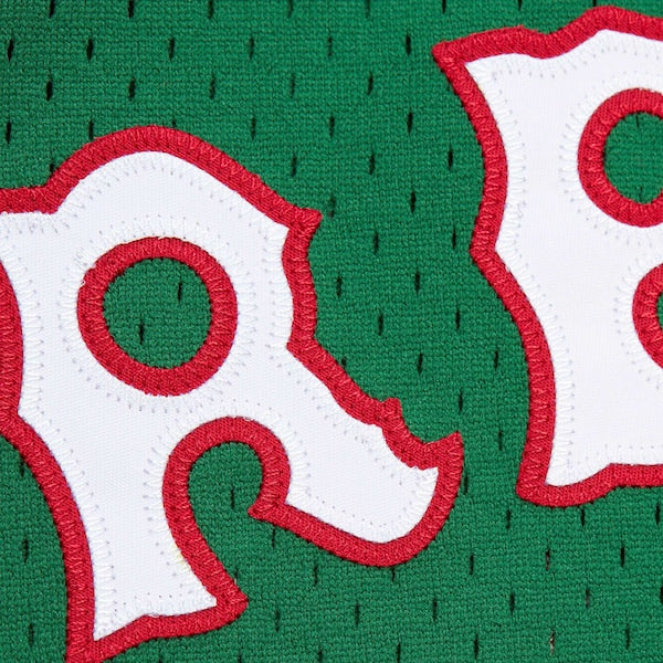 David Ortiz Boston Red Sox Cooperstown Collection Mesh Batting Practice Jersey - Kelly Green - Image 5