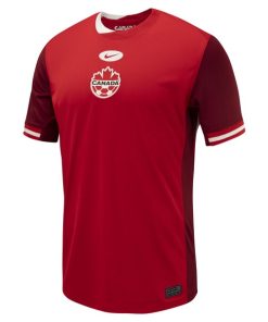 Alternative view of Canada Soccer Nike Men's 2024 Home Replica Jersey - Red